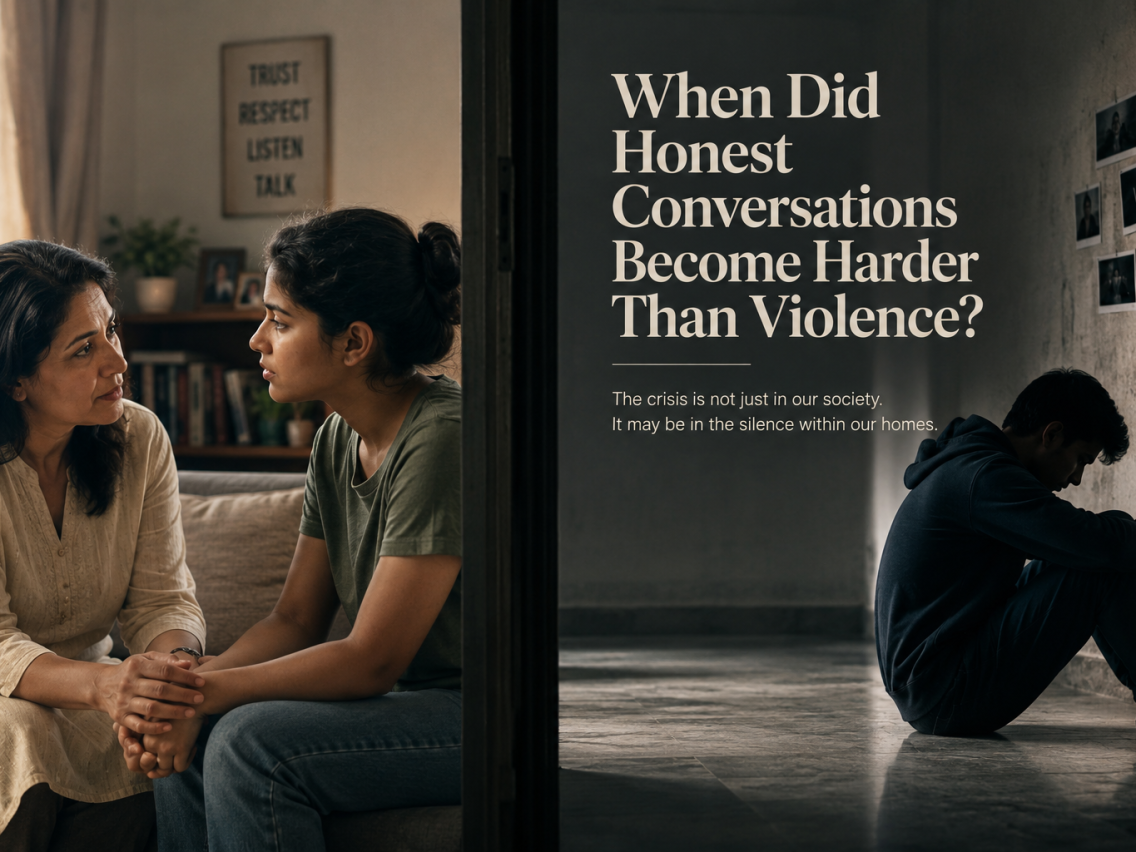 When Did Honest Conversations Become Harder Than Violence?