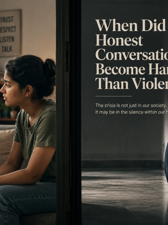 When Did Honest Conversations Become Harder Than Violence?