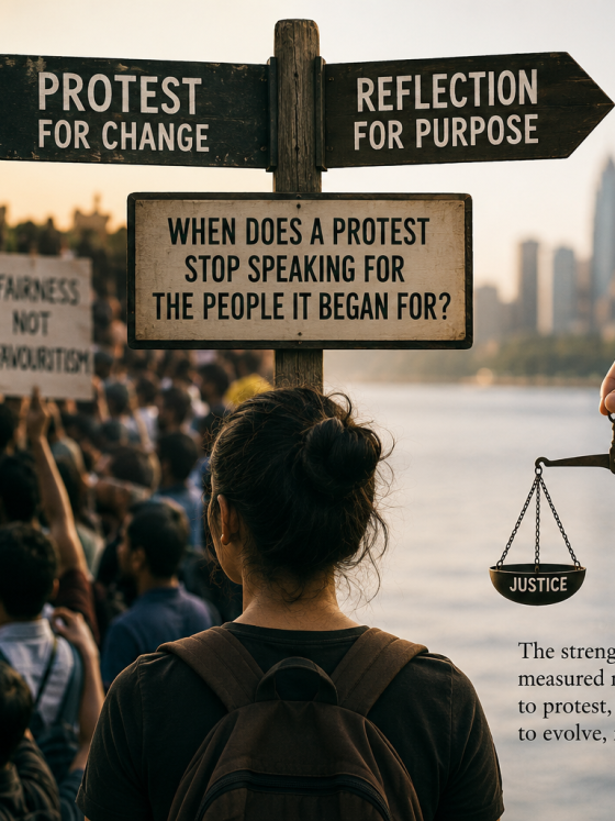 When Does a Protest Stop Speaking for the People It Began For?